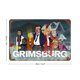 thumbnail image 2 of Grimsburg Cartel Metálico, Decoración de Pared de Cartel Metálico Personalizado para Regalos de Fans, Amigos, Familia y Amantes 30*40cm, 2 of 6