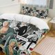 thumbnail image 1 of Roronoa Zoro Bed Duvet Cover Funny Anime Cartoon Bedding Sets Lightweight 3 Piece Comforter Sets, 1 of 5