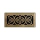 thumbnail image 3 of Registro de Piso Decor Grates 10x25 cm Acabado Latón Antiguo - Pack de 4, 3 of 9