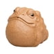 thumbnail image 3 of Estatua De Sapo Dorado De Tres Patas, Adorno De Mascota De Té Para Gabinete De Sala De Estar, Marrón, 3 of 3