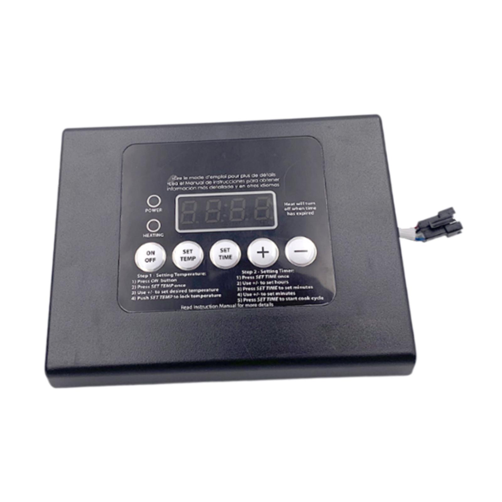 Magideal - Kit De Reemplazo De Panel De Control Digital Para Máquina Eléctrica, Parrilla, Portátil, Liviana, Estable, Controlador De Panel De Control Eléctrico
