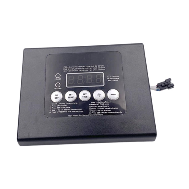 Kit de reemplazo de panel de control digital para máquina eléctrica, parrilla, portátil, liviana, estable, controlador de panel de control eléctrico