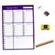 thumbnail image 3 of Recordatorio Semanal De La Nota Del Calendario De La Pizarra Magnética Suave Para El Estilo C Del Organizador De La Escuela, 3 of 5