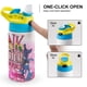 thumbnail image 4 of La Pantera Rosa Botella de Agua con Tapa Pop Top de Un Toque, Acero Inoxidable, a Prueba de Fugas, para Deportes, Botella Infantil azul 12 oz, 4 of 6