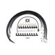thumbnail image 1 of Juego de cables para bujías ACCEL 9001C con botas cerámicas de 90°, 1 of 5