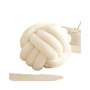 Teng Fei - Almohada Cojin Nudo Blanco 22 Cm