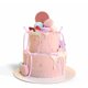 thumbnail image 1 of Adornos para cupcakes AMABAZR Bowknot Ribbons Coquette x20 unidades, color rosa claro, 1 of 3
