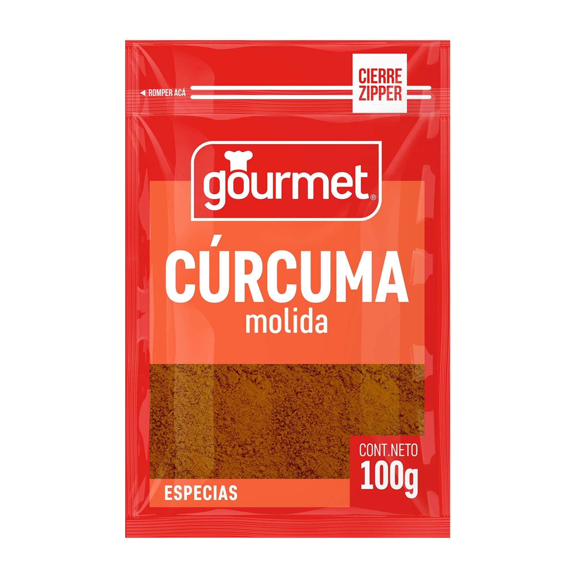 Curcuma Molida Condimentos 100 g Gourmet