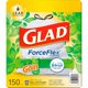 thumbnail image 1 of Bolsas de basura Glad ForceFlex Tall Kitchen con cordón, 13 L, 150 unidades, 1 of 3