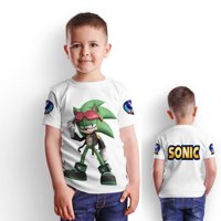 Mundo Textil - Polera Juvenil Sonic D14 - Talla 4