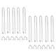 thumbnail image 5 of 10 Uds. Cadenas Para Hacer Joyas Collar De Cadena De Eslabones Para Accesorios De Joyería Plata, 5 of 5