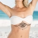 thumbnail image 2 of Long-Lasting Waterproof Flower Geometric Pattern Chest Waist Tattoo Sticker - 1 Sheet, 2 of 2