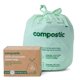 thumbnail image 1 of Bolsas de basura Compostic Home, compostables, 13 galones, 50 unidades, 1 of 8