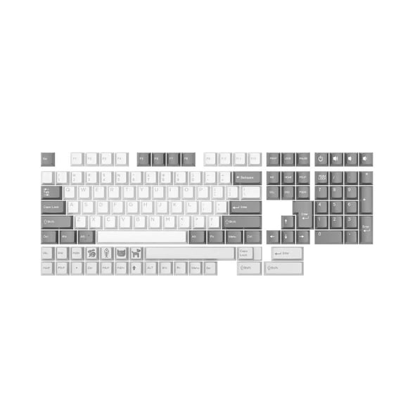 KeyCaps Fantech ACK01 VIBE EpicGreyScale