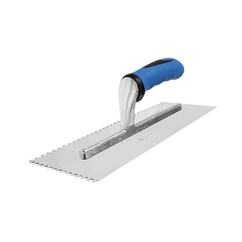 Ioensy - Llana Para Pisos De Baldosas Llana Dentada Llana Para Paneles De Yeso Para Pared De Baldosas De Yeso Diente Cuadrado De 4 Mm