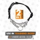 thumbnail image 4 of Collar Martingale para perros Mighty Paw 2.0 aprobado por el entrenador negro, 4 of 9