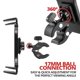 thumbnail image 4 of Soporte universal para tabletas Tackform para bicicleta estática, cinta de correr, máquina elíptica, bicicleta de spinning, soporte para micrófono y equipo de ejercicio en interiores, 4 of 9