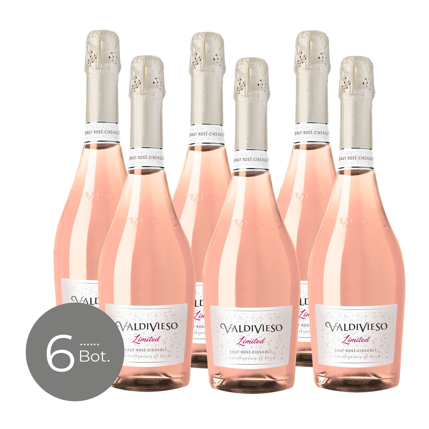 Packx6 Espumante Valdivieso Limited Cinsault 750cc