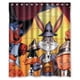 thumbnail image 1 of Cortina de ducha Looney Tones, juego de cortinas de baño con ganchos, tamaño 60 x 72 pulgadas, 1 of 3