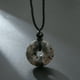 thumbnail image 1 of Handmade Braided Necklace with Natural Stone Peace Buckle - Adjustable and Stylish, 1 of 5