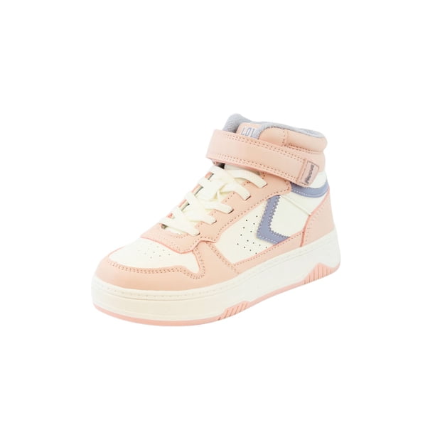 Zapatilla urbana caña velcro elástico junior niña 886