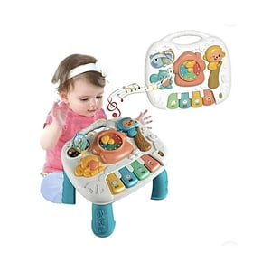 Ali Chile - Mesa Interactiva Para Bebé Con Luz Y Sonido Verde