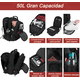 thumbnail image 5 of Mochila Belug 50L de Viaje Negra Comp Zapatos y Laptop 17''  negro, 5 of 5