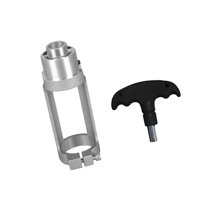 Magideal - Adjunta De Brote De Perforación De Agujero Cuadrado Herramienta De Carpintería De Aleación De Aluminio Profesional Accesorios De Perforación A Mano Re