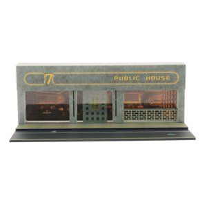 Bothyi - 1/64 Paisaje Diorama Estacionamiento Diorama Paisaje Exhibición Para 1/64 Modelo Barra De Coche