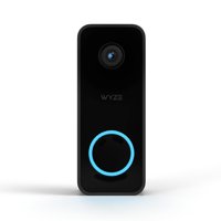 Timbre De Vídeo Wyze V2 Con Cable 2K Para Grabación De Vídeo 24/7, Negro
