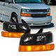 thumbnail image 1 of Faros AKKON para Chevrolet Express / GMC Savana 2003‑2022, 1 of 7