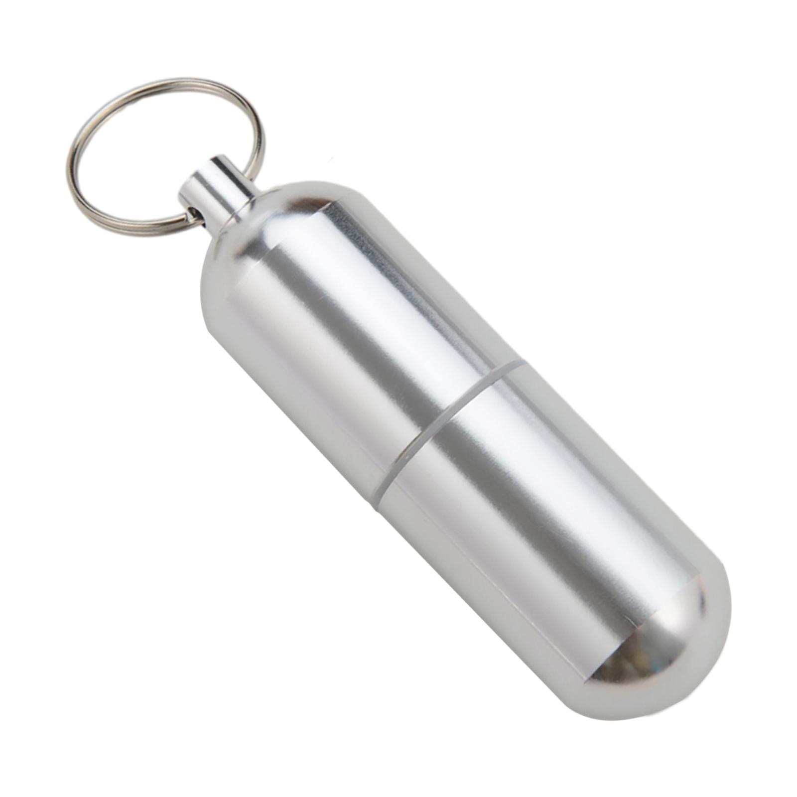 Ioensy - Pastillero De Viaje, Caja De Almacenamiento Multifuncional Para Pastillas Para Senderismo, Pesca Al Aire Libre