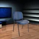 thumbnail image 2 of Silla Iso Azul Ecocuero, 2 of 3
