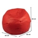 thumbnail image 3 of Pouf Pera Infantil Futbol Rojo Eco Cuero 50x50x50 cm, 3 of 3