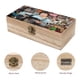 thumbnail image 3 of Caja Organizadora de Madera Rústica Harry Styles Desmarcar, 3 of 6