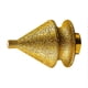 thumbnail image 1 of Broca de biselado de diamante, broca de avellanado de diamante, rosca de 10 mm para granito, madera, hormigón, compatible con rectificado en ángulo de De 10 mm a 38 mm, 1 of 5