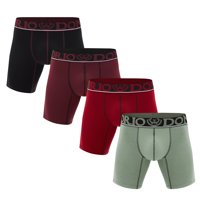 Giovacchino - Pack De 4 Boxer Medio Algodón Hombre