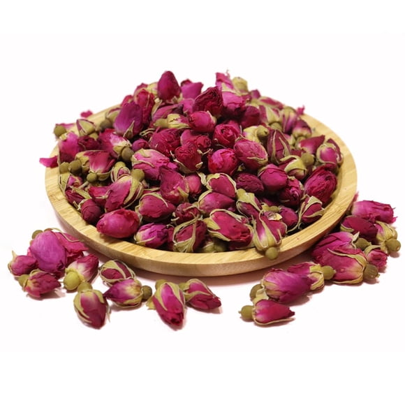 Capullos de rosa secos CoolCrafts 200 g para té y manualidades