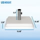 thumbnail image 5 of Base para Sombrilla US Weight 18 kg Soporte Resistente para Patio, 5 of 5