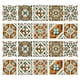 thumbnail image 1 of 20 Piezas Mosaico Pared Azulejos Pegatinas Cocina Baño Impermeable Calcomanías #3, 1 of 5