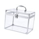 thumbnail image 5 of Estuche de Maquillaje Acrílico Transparente con Asa Organizador Portátil para Cosméticos Caja de Almacenamiento Elegante Y Polivalente Adecuado para Claro, 5 of 5