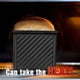 thumbnail image 4 of Molde para pan con tapa para hornear pan, antiadherente, de acero al carbono, corrugado, para tostar pan, color negro., 4 of 5
