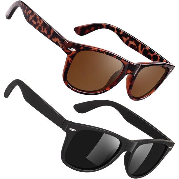 Lentes de Sol Sunier Polarizados Retro Cuadrados Protección UV400