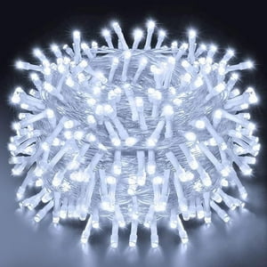 Veat00L - 50M 500Led 8 Modos De Iluminación, Interiores, Navidad, Fiestas, Decoración De Patio, Añadir Ambiente Festivo