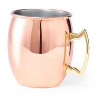 Importclick - Vaso Taza Cocteles Moscow Mule Acero Inoxidable Keynes 500 Ml Cobre