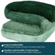 thumbnail image 3 of Manta PAVILIA Fluffy Sherpa Ombre 130 x 150 cm, color verde, 3 of 7