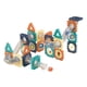 thumbnail image 3 of Building Block Marble Run Toy Constructions Maze Block Toy Para Preescolar 66pcs, 3 of 5