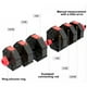 thumbnail image 3 of Mancuernas Ajustables 20 Kg Set De 20kg Unibles Fitness, 3 of 8