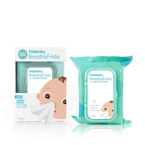 Toallitas De Vapor Breathefrida Para Nariz Pecho Y Pies 30 Unidades