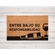 thumbnail image 1 of Limpiapiés Choapino Biodegradable entre bajo su responsabilidad, 1 of 3